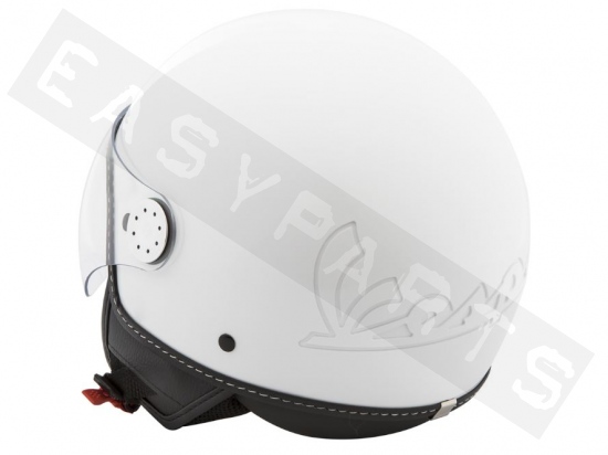 Helm Demi Jet VESPA Visor 3.0 Wit Monte 544